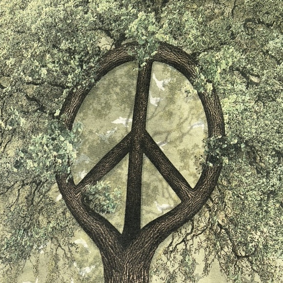 The Mountain Peace Tree T-Shirt Size Small - Picture 2 of 6